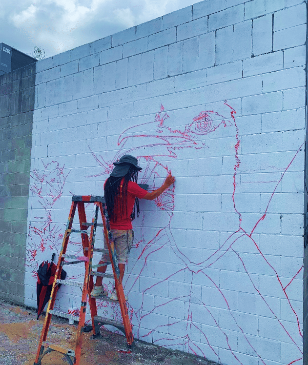 Central Alley Graffiti Mural