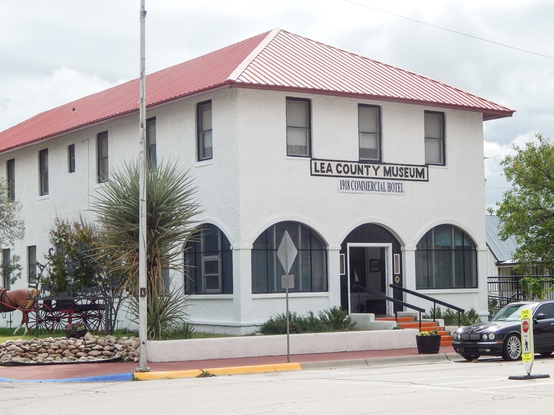 Image of the Lea County Museum, where the Tours Through Time event will take place.